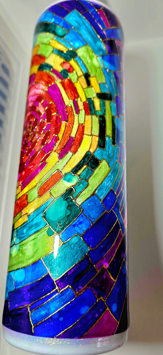 Twisted Stained Glass Mosaic 30oz - Claim It Early