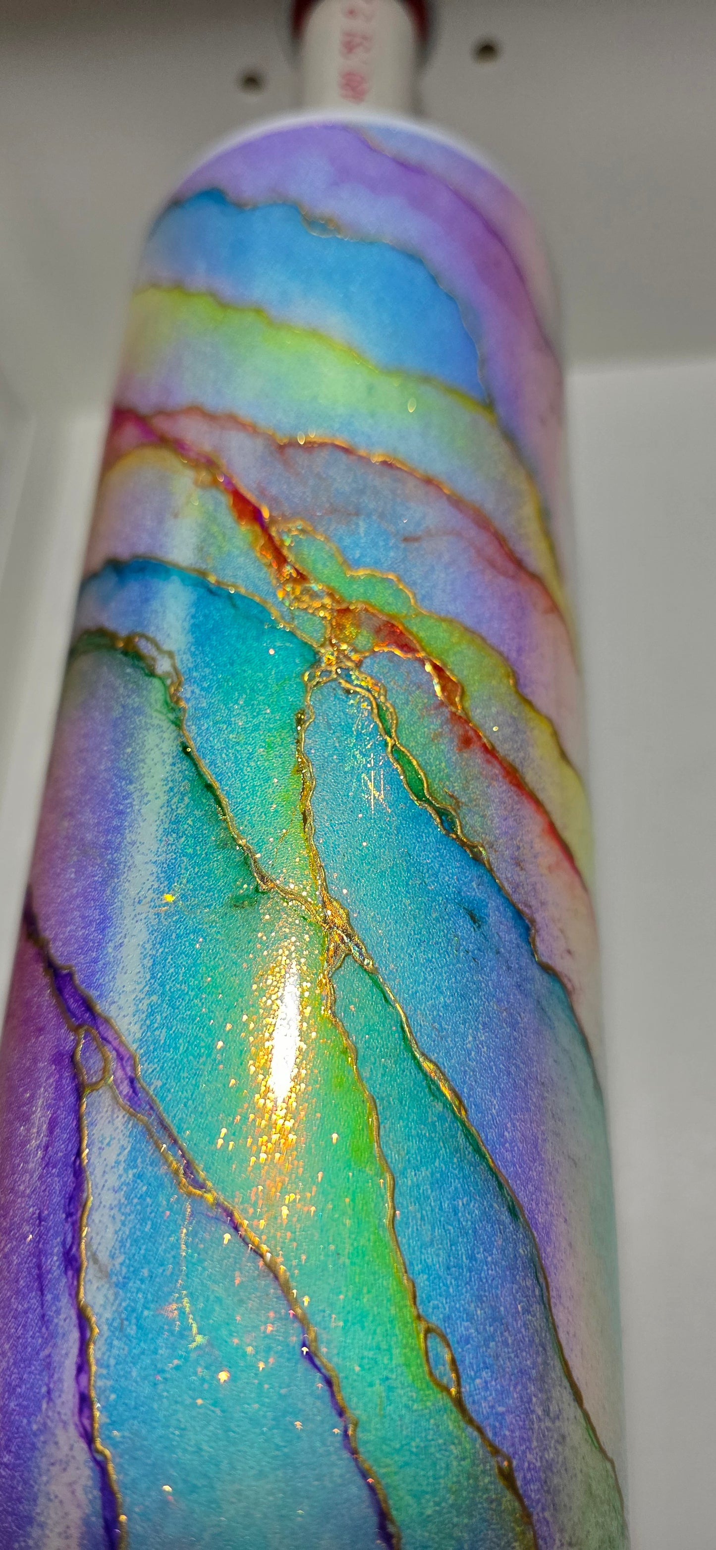 Twisted Ink Neon Rainbow Marble OG 30oz - Claim It Early
