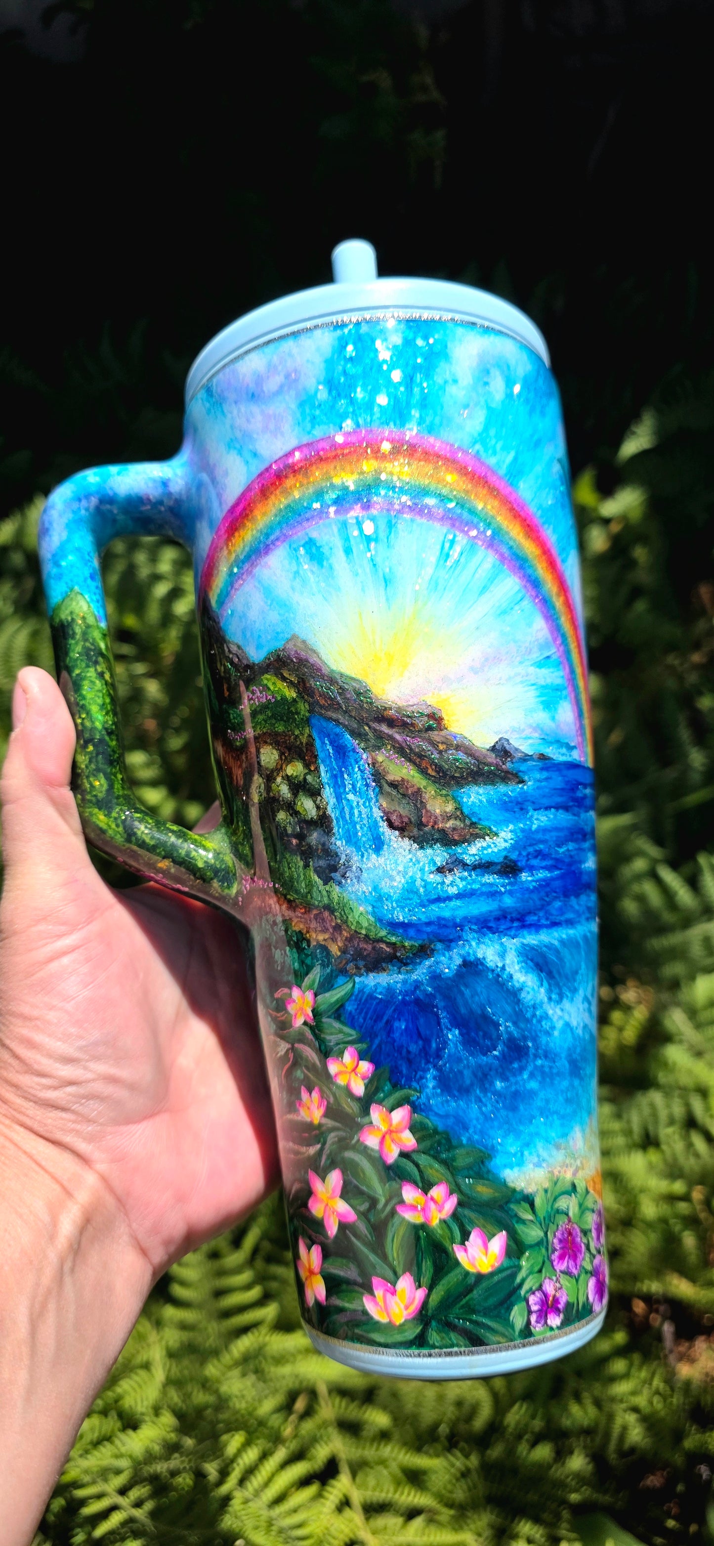 Twisted Ink Rainbow Falls