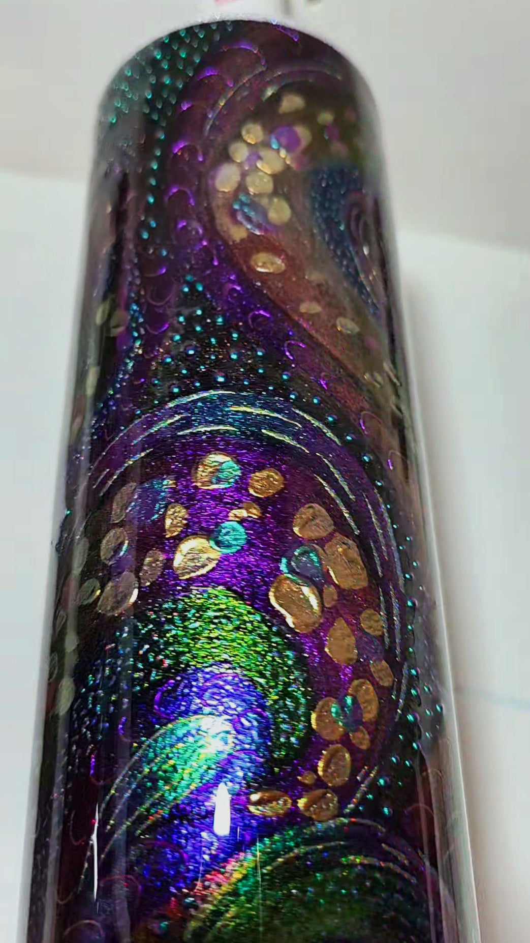 Twisted Signatures Shifty Abstract Freestyle 30oz Handle - Quick-Ship Tumbler (RTS)