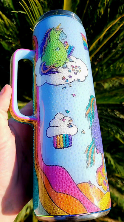 Twisted Dots Funny Rainbow Unicorns