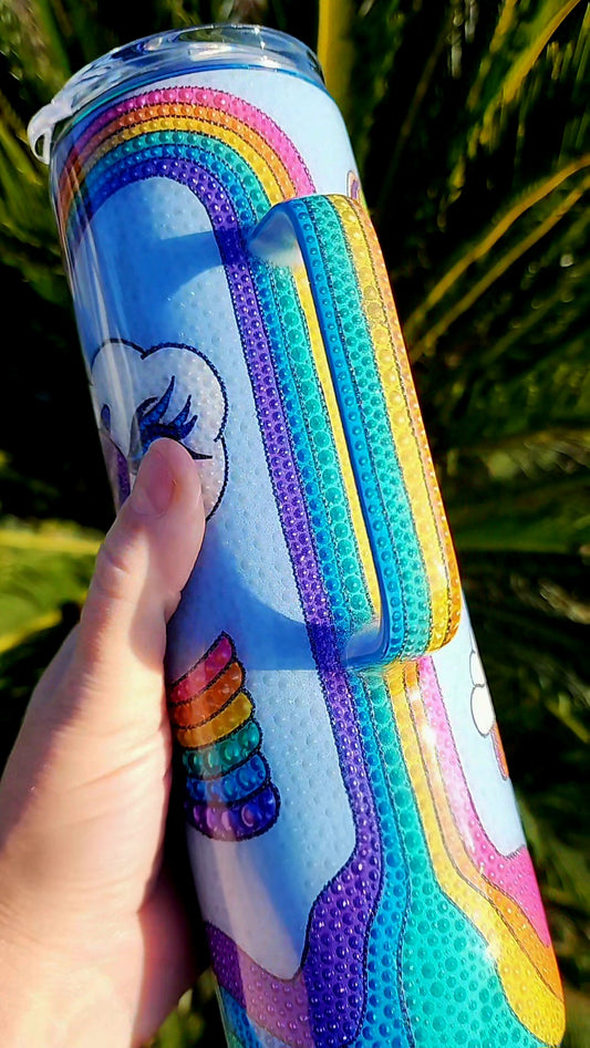 Twisted Dots Funny Rainbow Unicorns