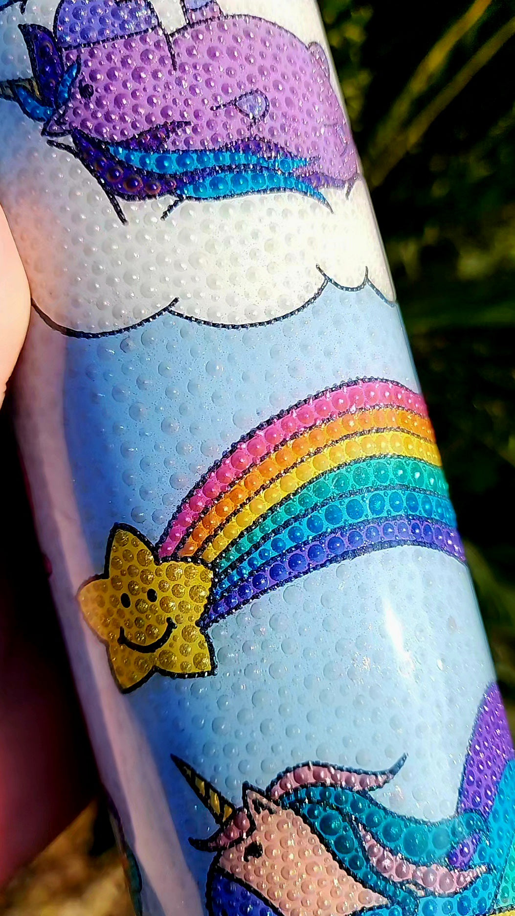 Twisted Dots Funny Rainbow Unicorns