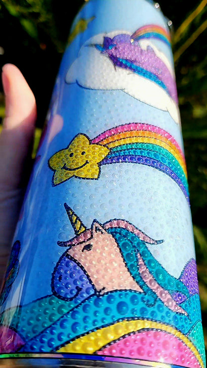 Twisted Dots Funny Rainbow Unicorns