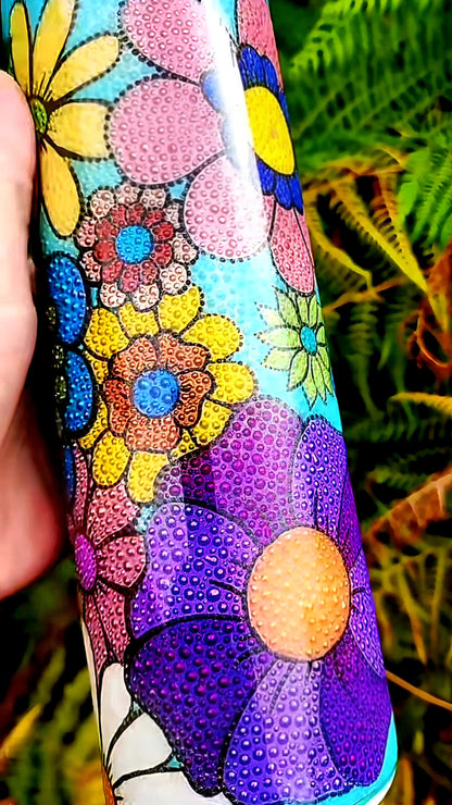 Twisted Dots Groovy Flowers