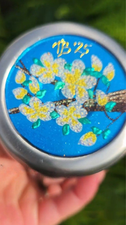 Twisted Dots Hummingbirds & Blossoms