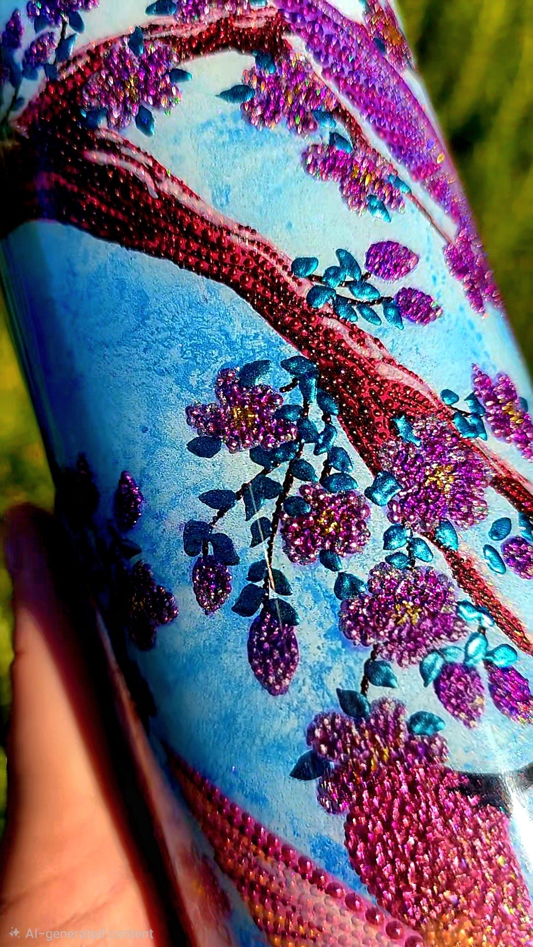 Twisted Dots Hummingbirds & Blossoms