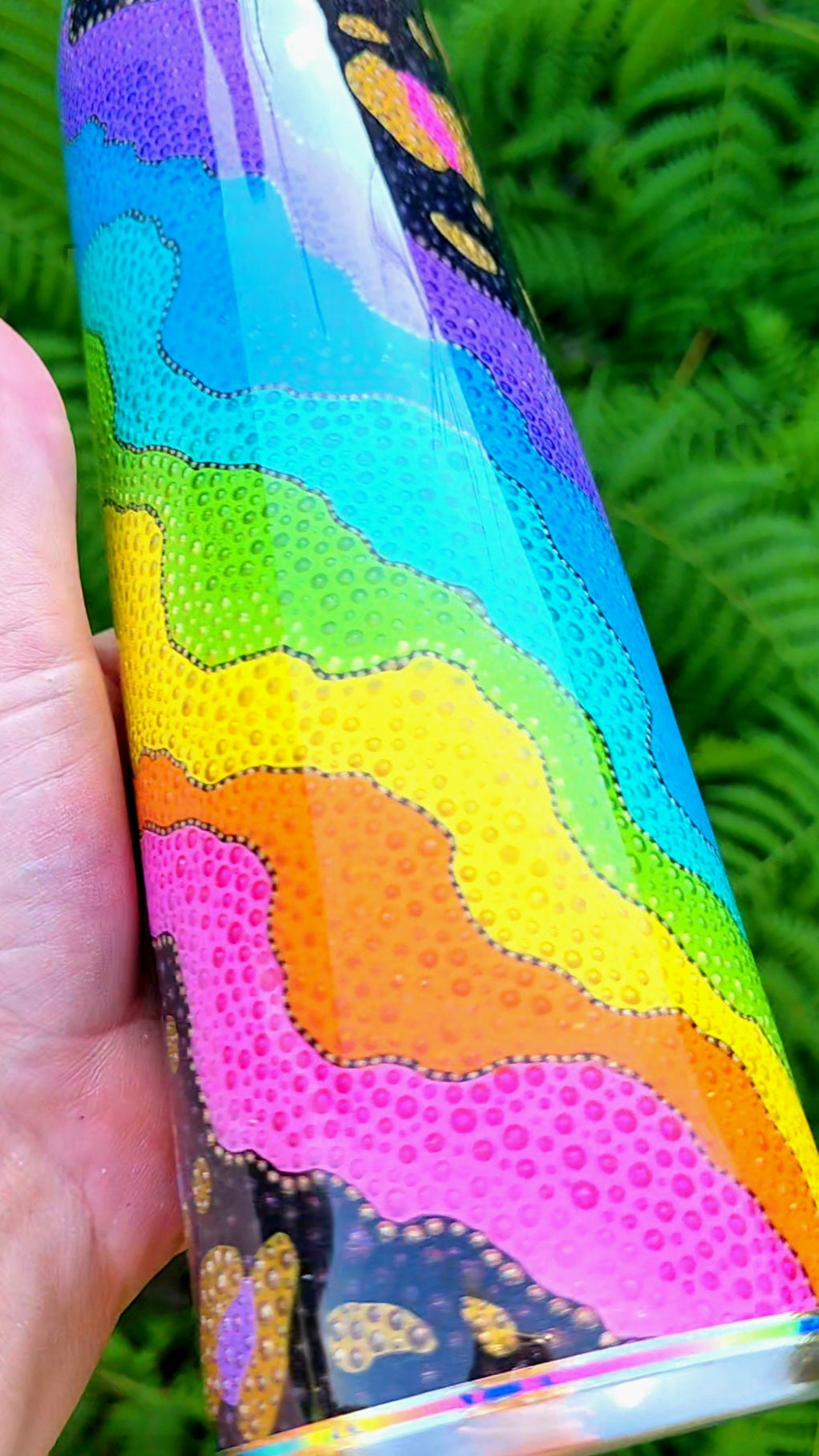 Twisted Dots Leopard Geode