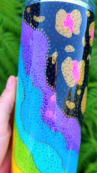 Twisted Dots Leopard Geode