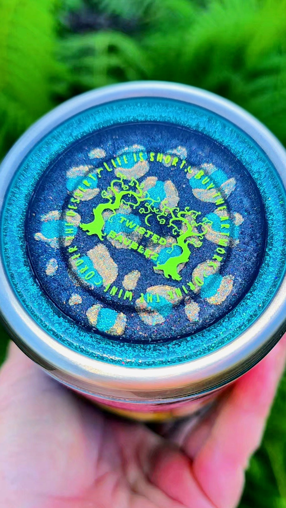 Twisted Dots Leopard Geode