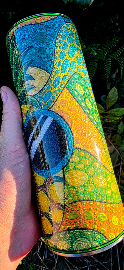 Twisted Dots Sunny Pineapple Pop Art