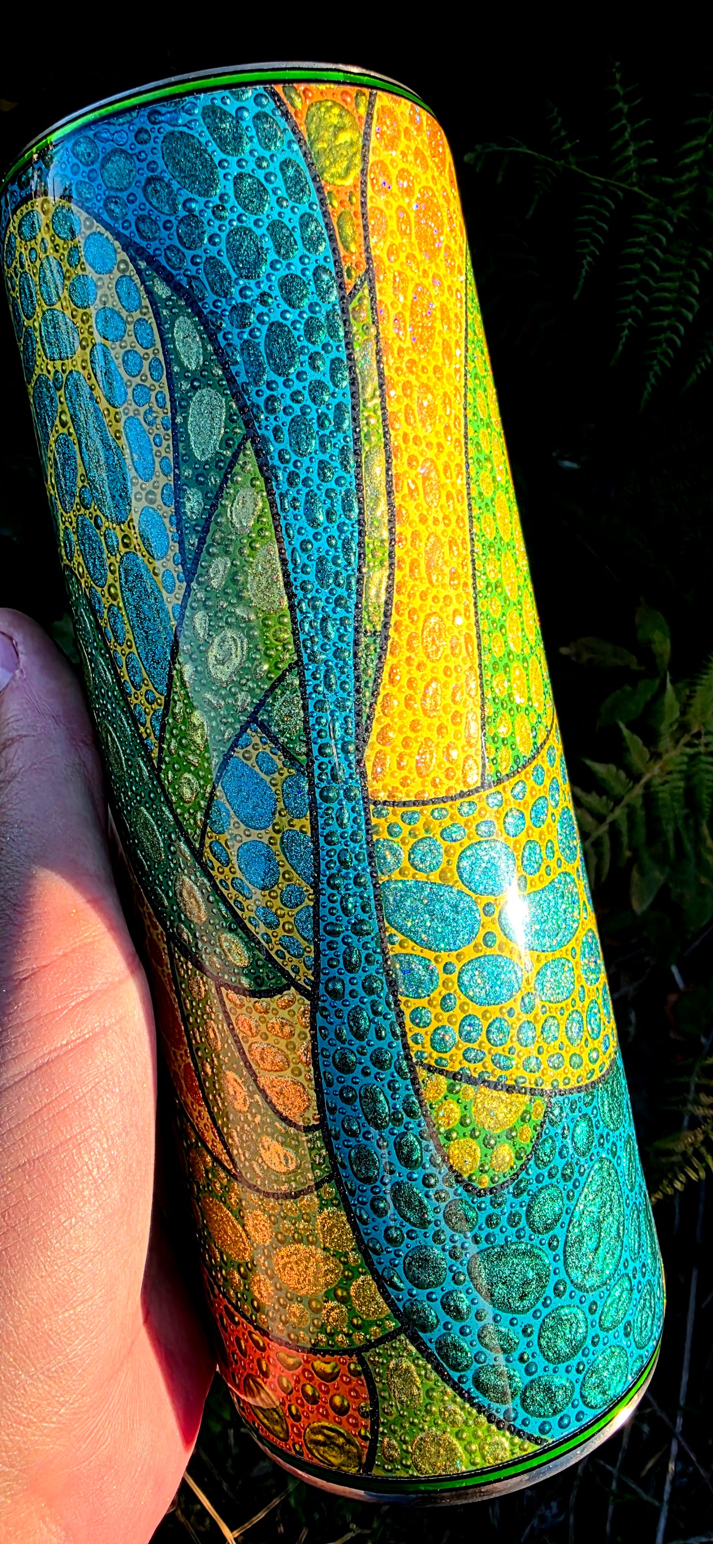 Twisted Dots Sunny Pineapple Pop Art