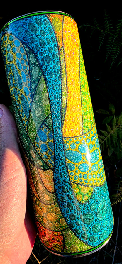 Twisted Dots Sunny Pineapple Pop Art