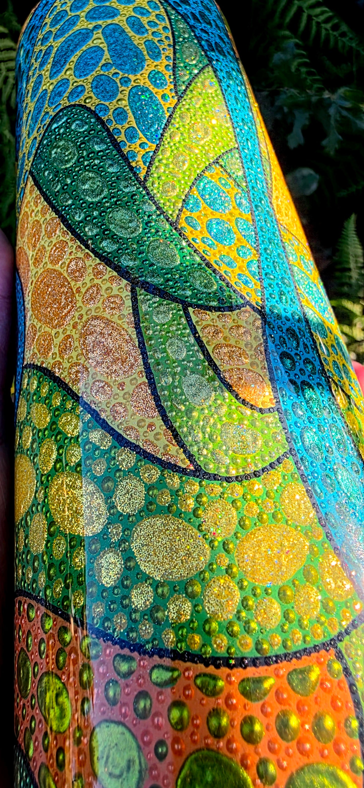 Twisted Dots Sunny Pineapple Pop Art
