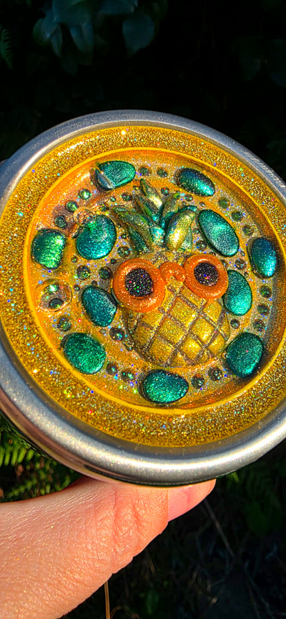 Twisted Dots Sunny Pineapple Pop Art