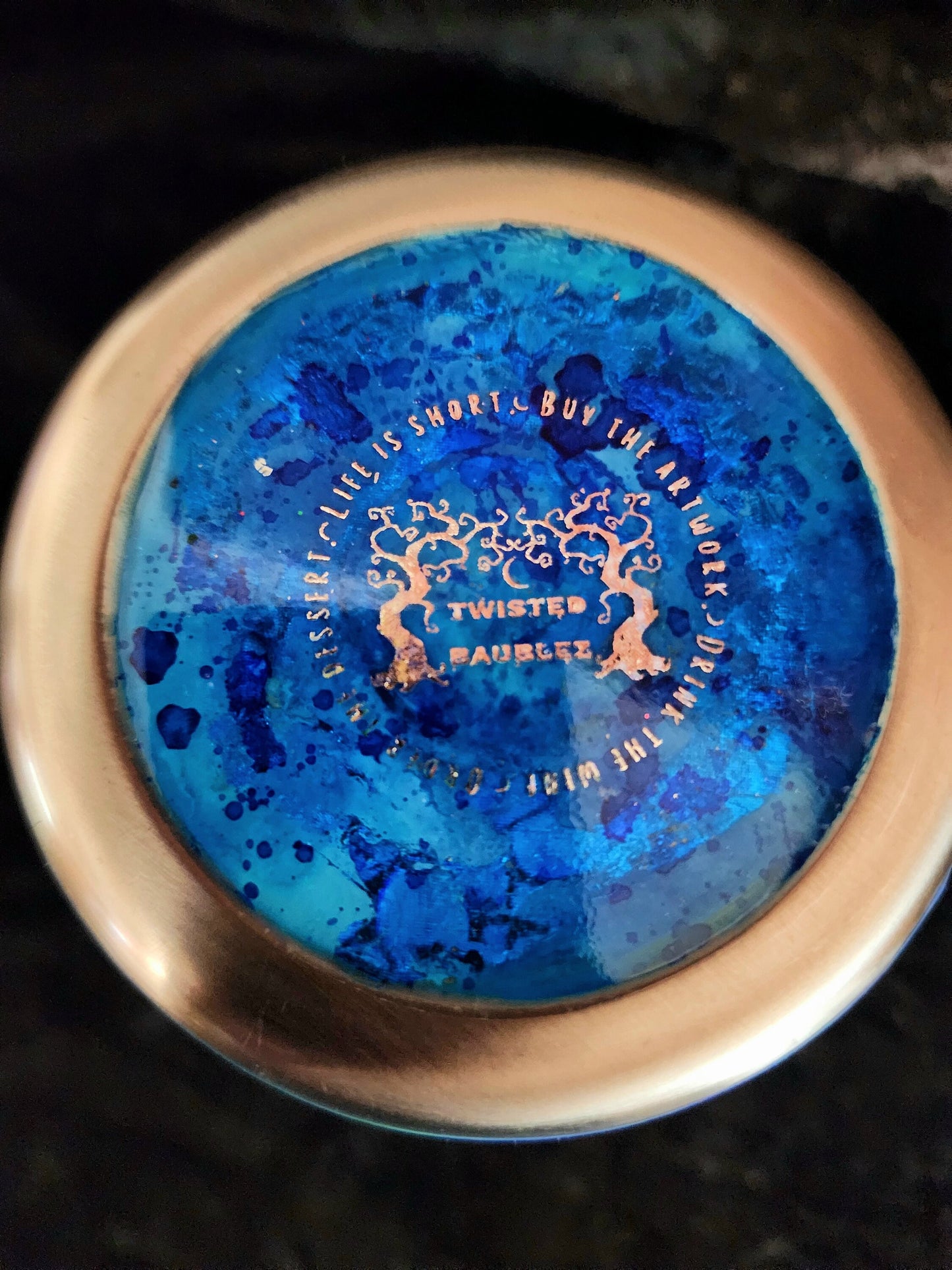 Foil Waterslide Custom Logo