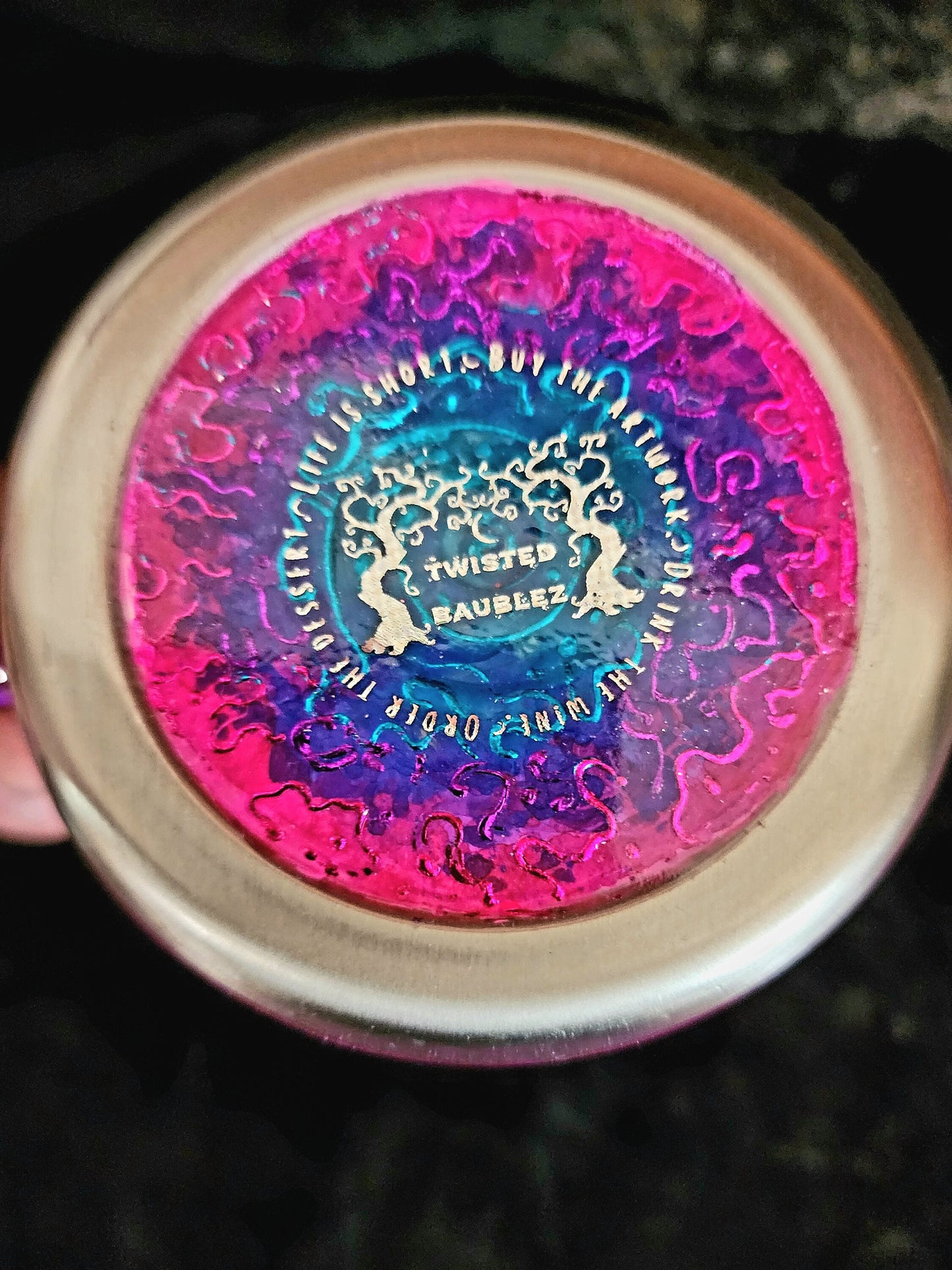 Foil Waterslide Custom Logo