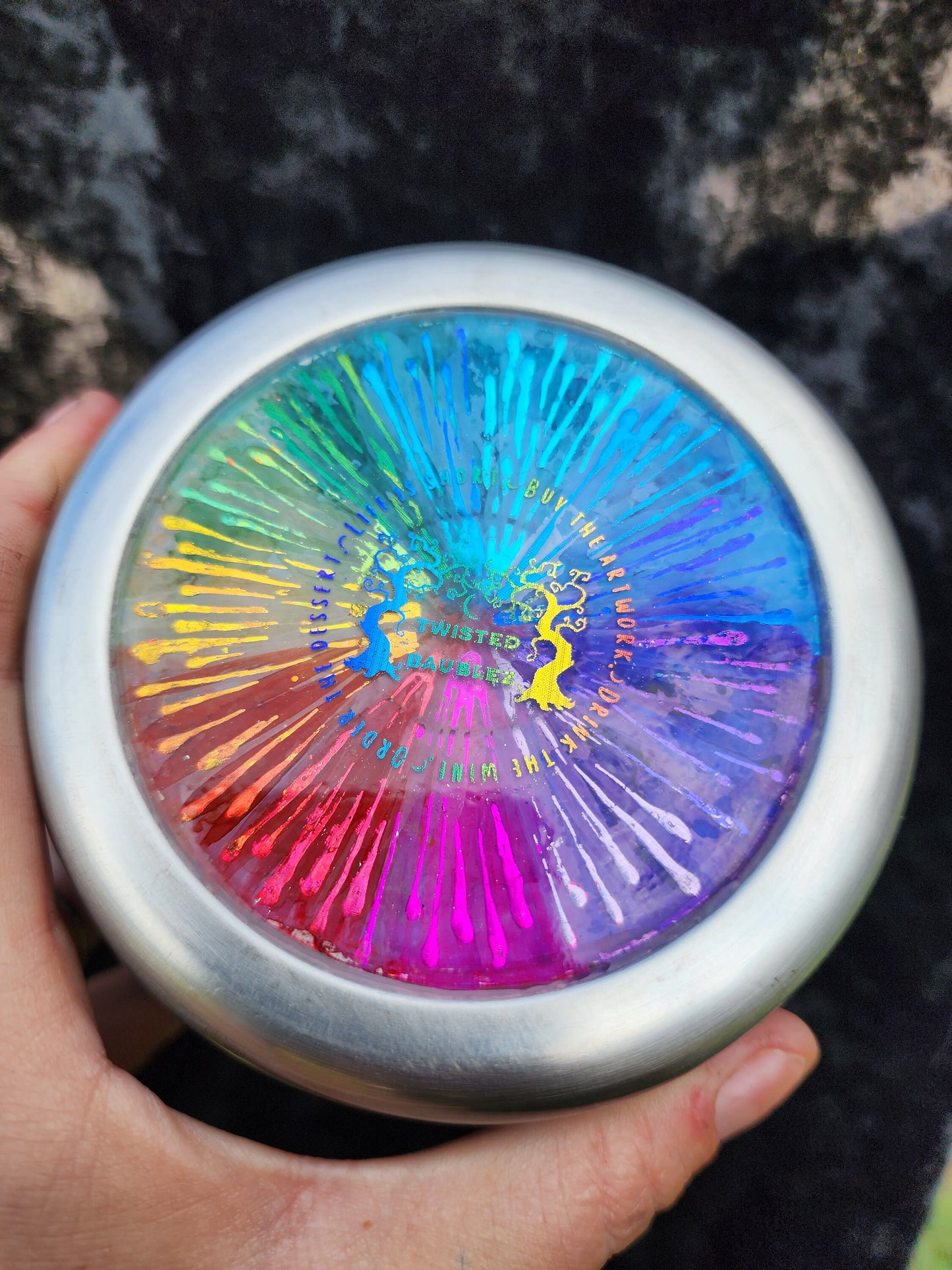 Foil Waterslide Custom Logo