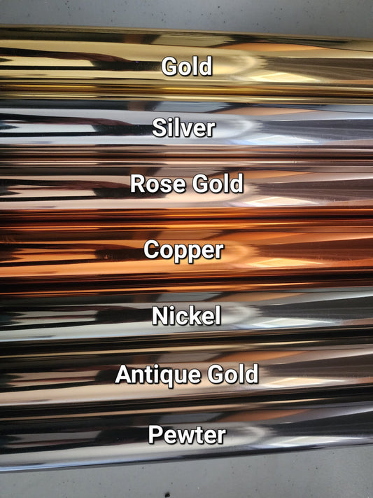 Foil Waterslide Custom Design