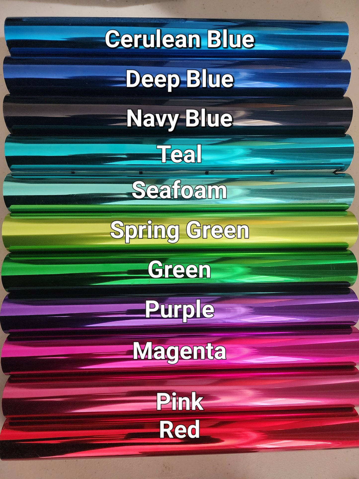 Foil Waterslide Custom Logo