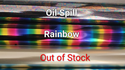 Foil Waterslide Custom Logo