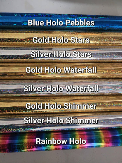 Foil Waterslide Custom Logo