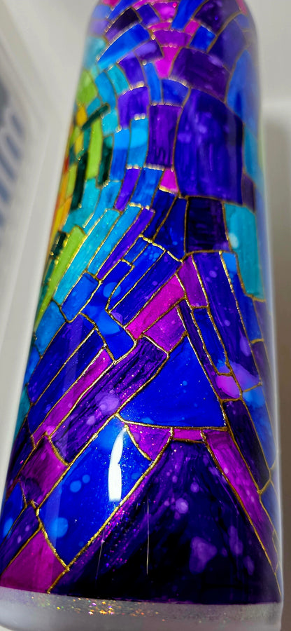 Twisted Stained Glass Mosaic 30oz - Claim It Early