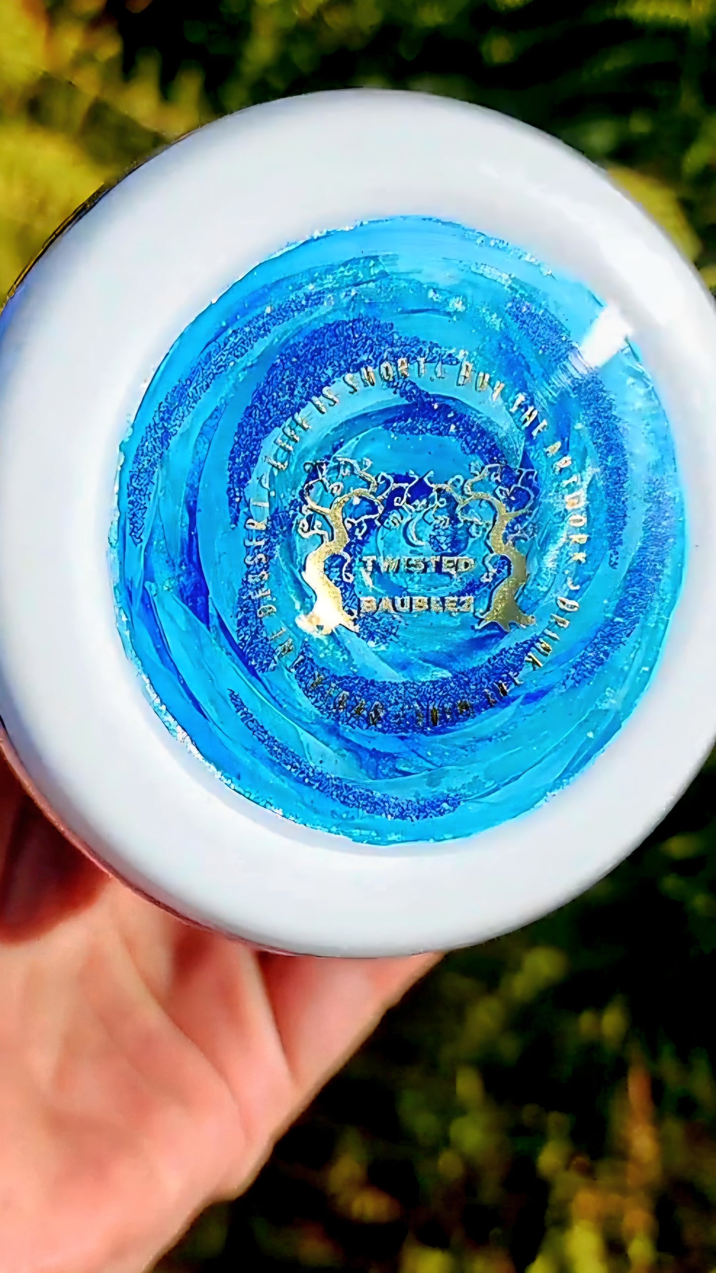 Foil Waterslide Custom Logo