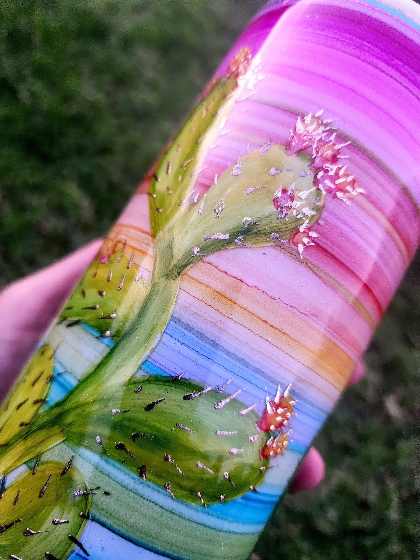 Twisted Ink Cactus Sarape