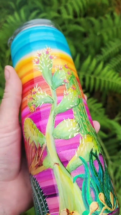 Twisted Ink Cactus Sarape