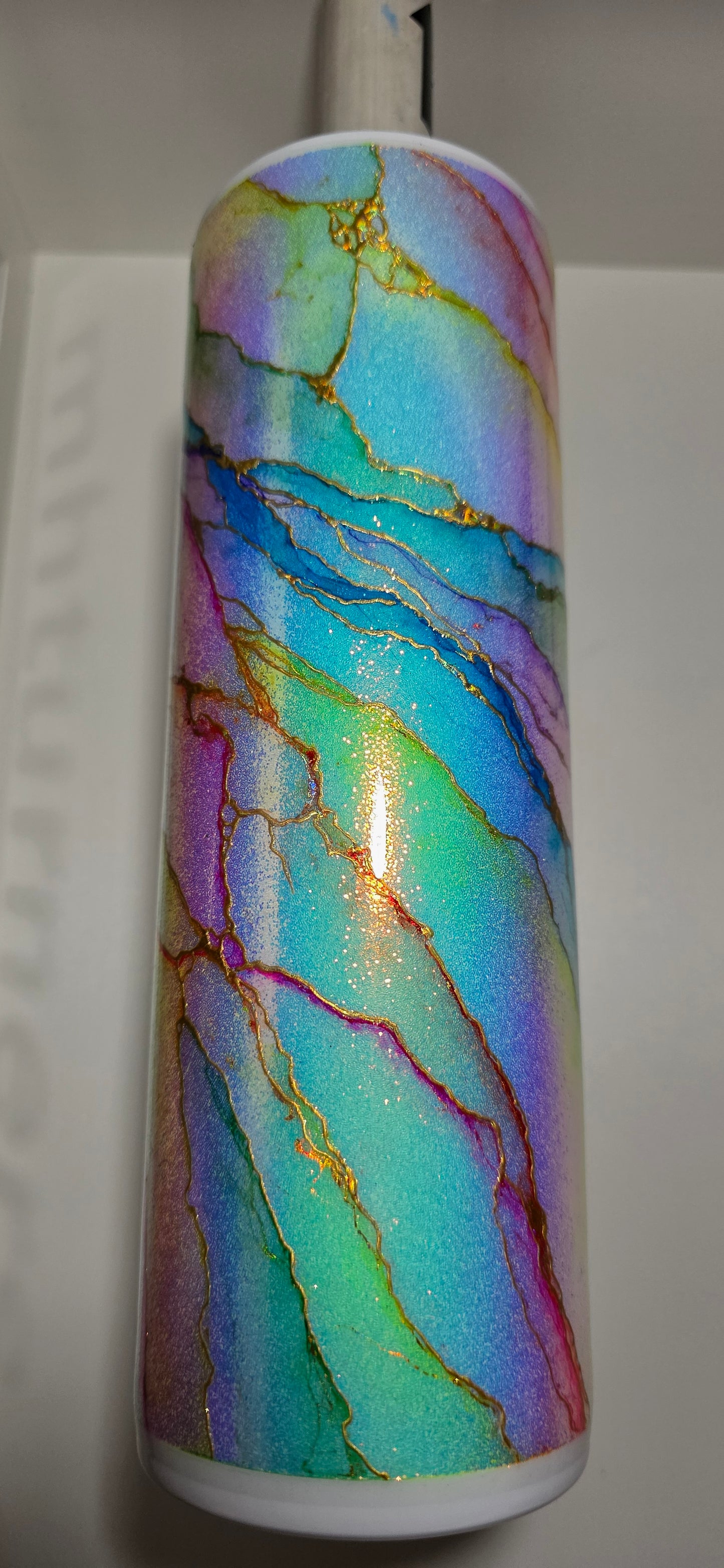 Twisted Ink Neon Rainbow Marble OG 30oz - Claim It Early