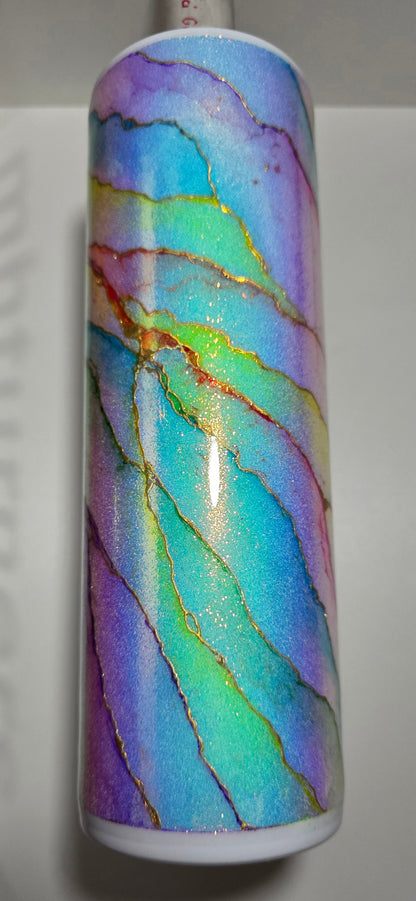 Twisted Ink Neon Rainbow Marble OG 30oz - Claim It Early