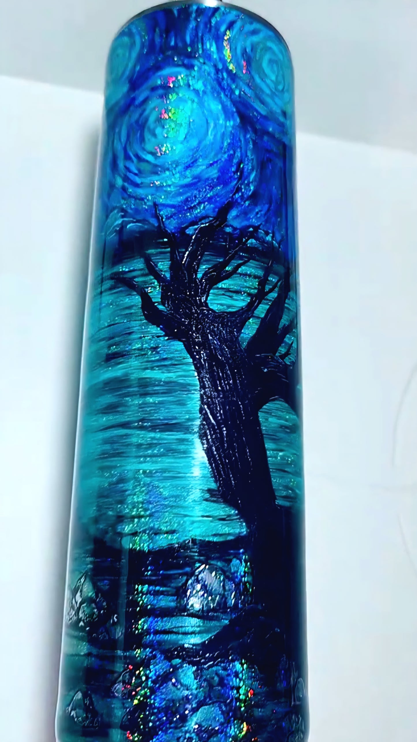 Twisted Ink Moonlit Shore