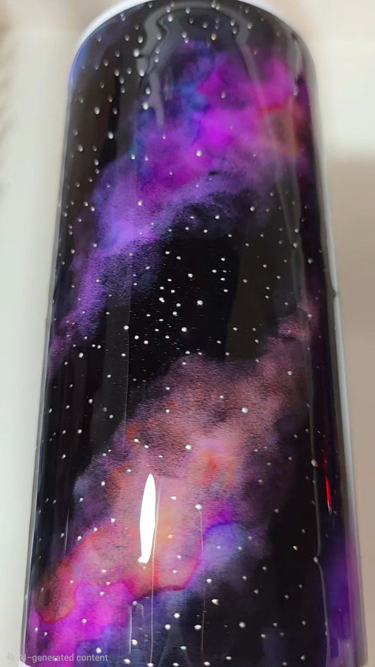 Twisted Ink Nebula 22oz - Quick-Ship Tumbler (RTS)
