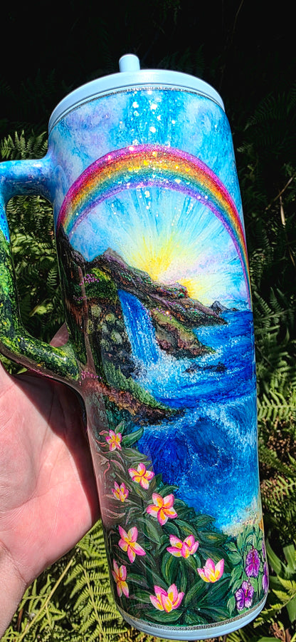 Twisted Ink Rainbow Falls