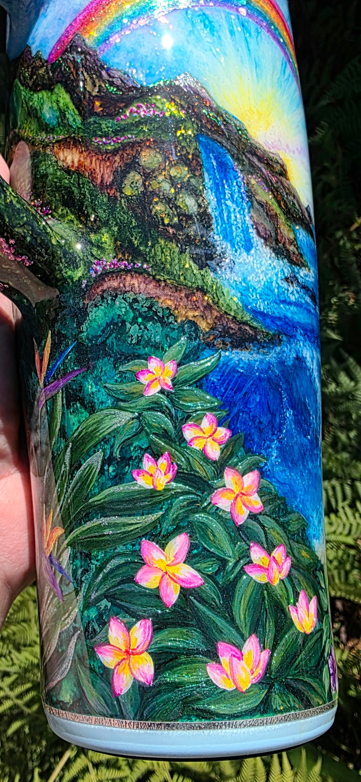 Twisted Ink Rainbow Falls