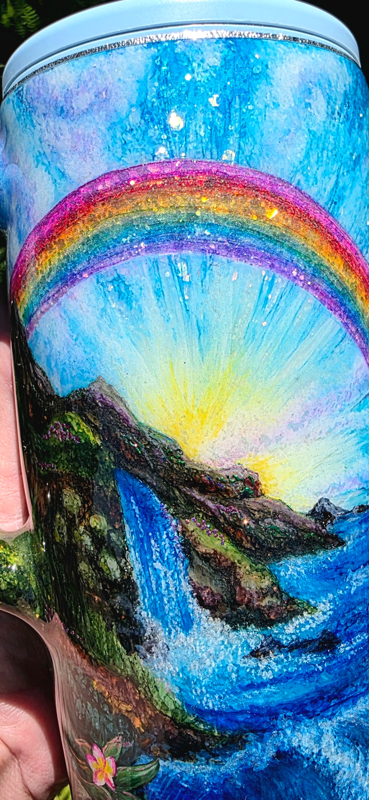 Twisted Ink Rainbow Falls