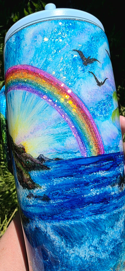 Twisted Ink Rainbow Falls