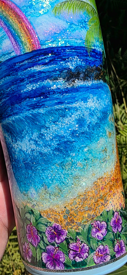 Twisted Ink Rainbow Falls