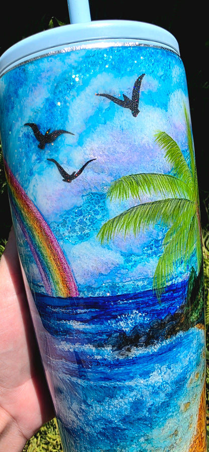 Twisted Ink Rainbow Falls