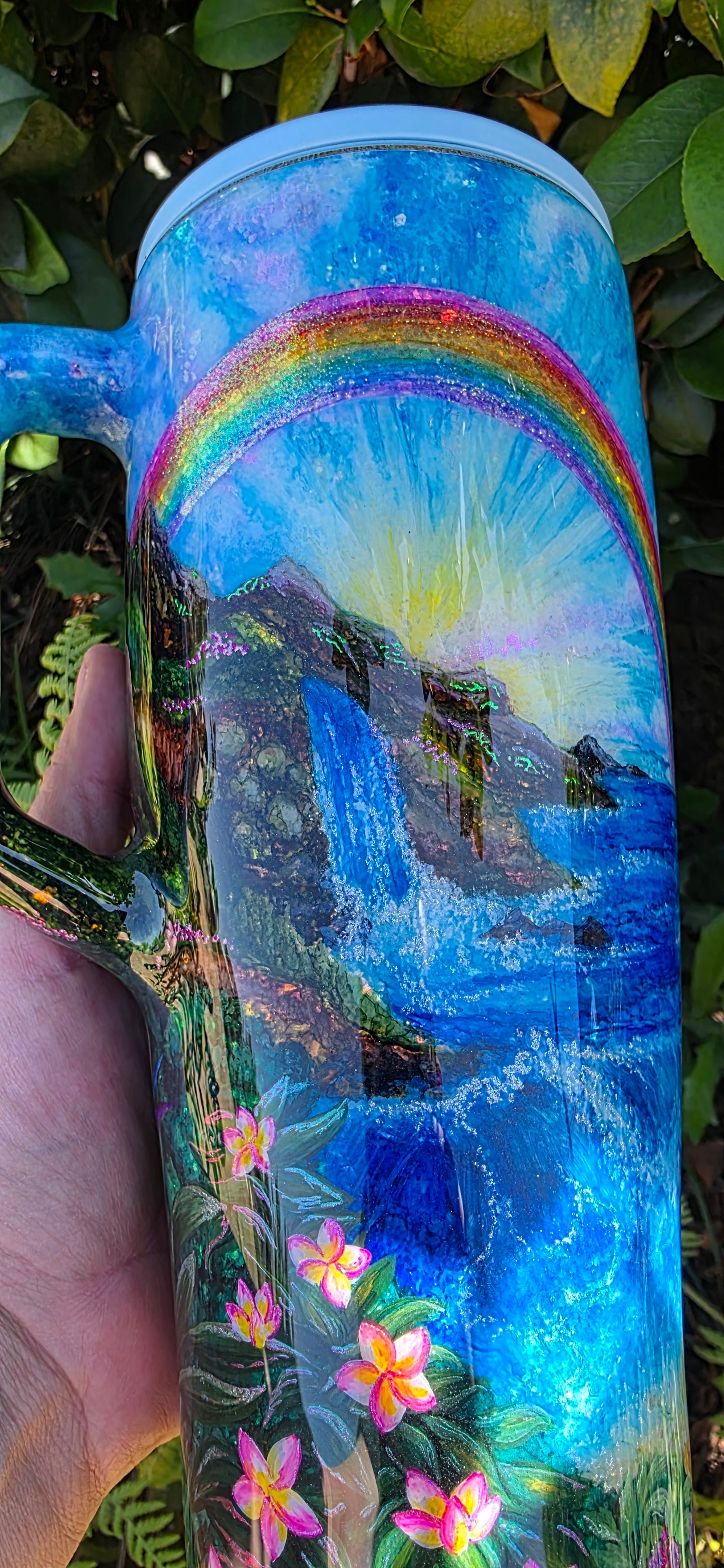 Twisted Ink Rainbow Falls