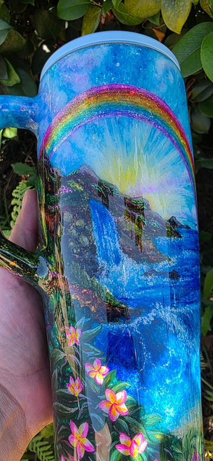 Twisted Ink Rainbow Falls