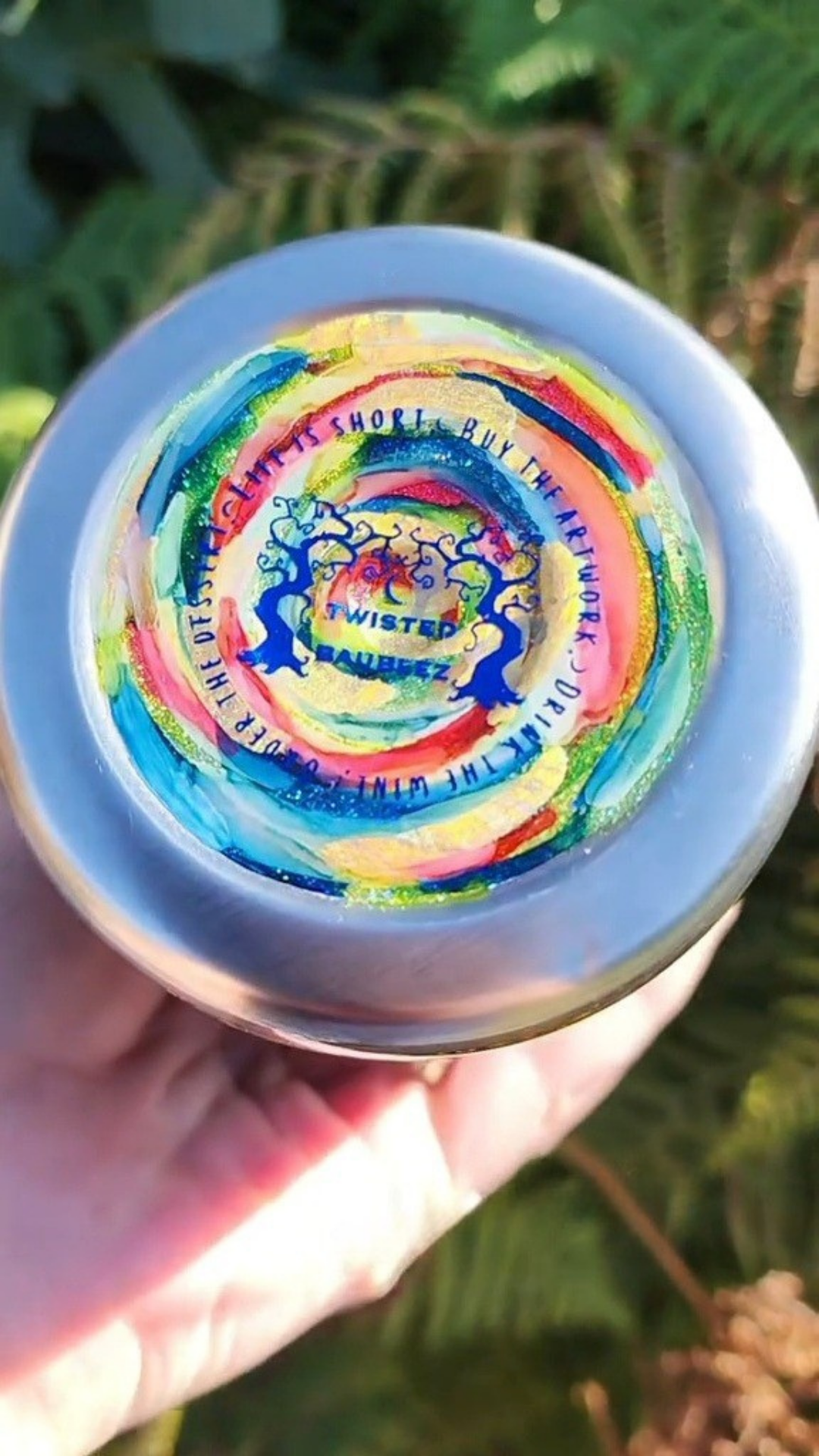 Foil Waterslide Custom Logo