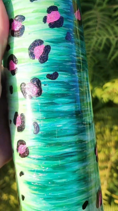 Twisted Ink Textured Spiral