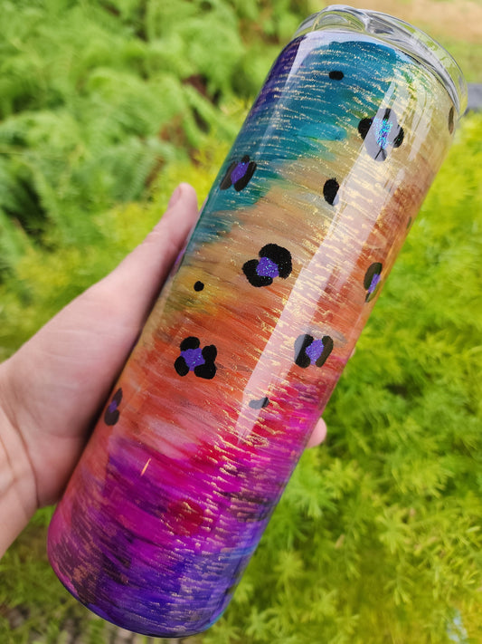 Twisted Ink Textured Spiral