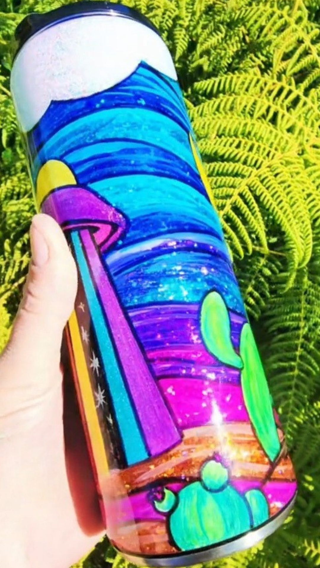 Twisted Ink UFO Pop Art