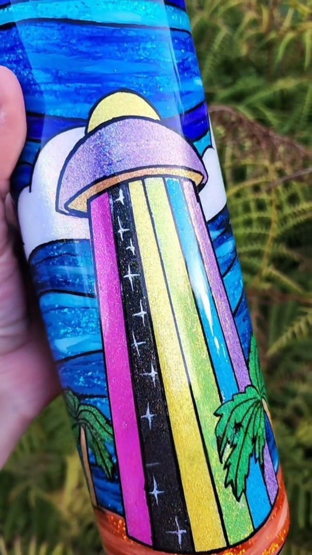 Twisted Ink UFO Pop Art