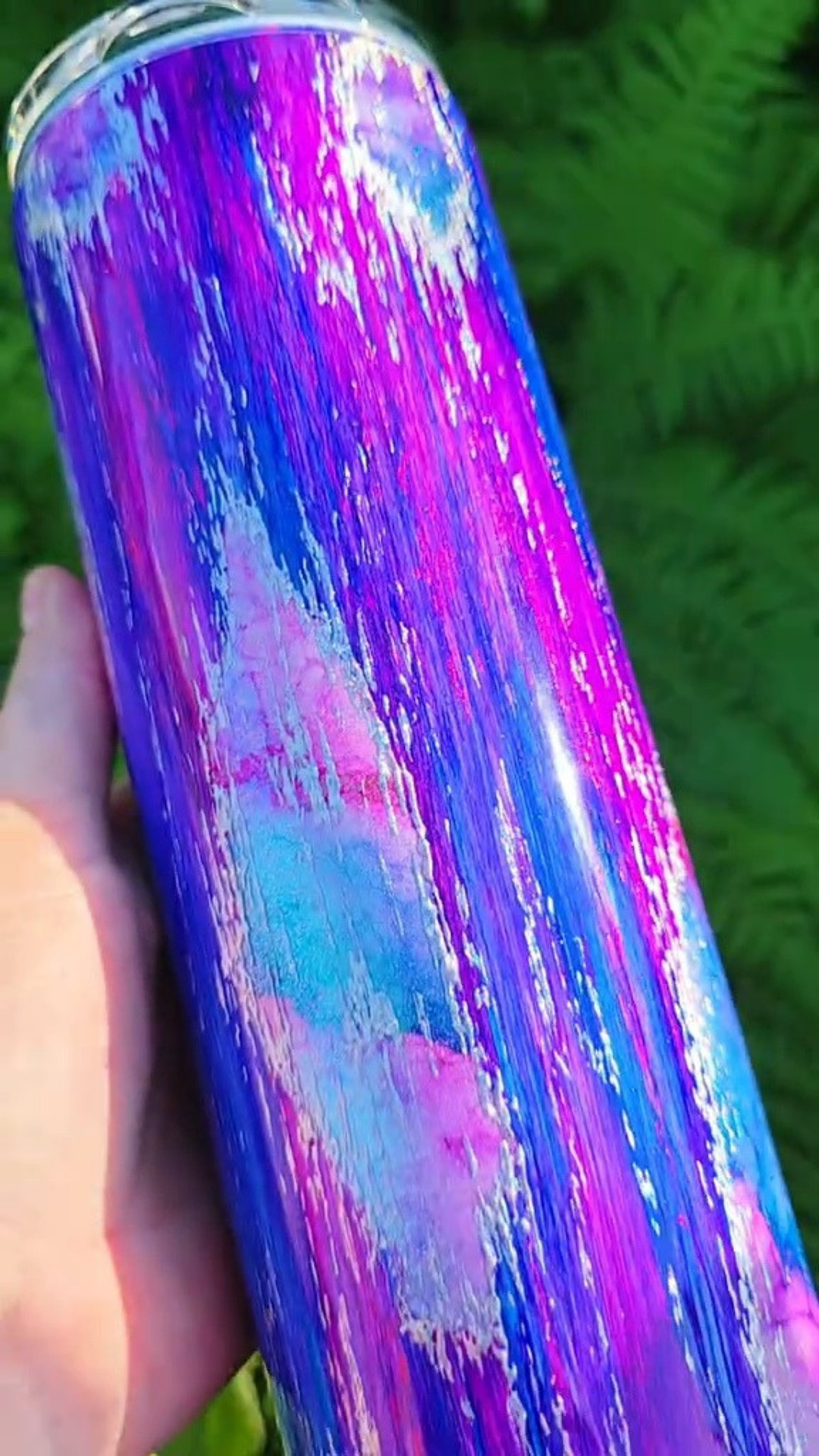 Twisted Ink Woodgrain Glitter Peekaboo