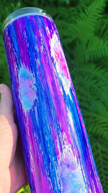 Twisted Ink Woodgrain Glitter Peekaboo