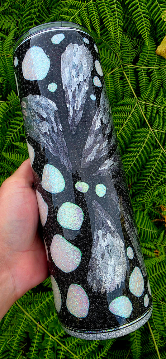 Twisted Signatures Abstract Butterfly 30oz - Quick-Ship Tumbler (RTS)